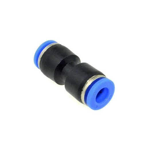 Conexão Pneumática 8mm rosca 1/4 pol 10 bar