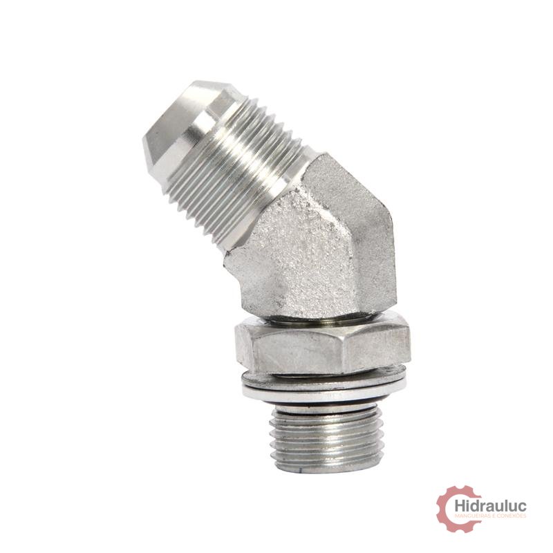 AD.45 M.JIC X M.M - 1/2-20 X 12MM