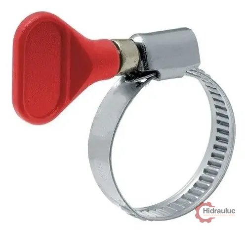 Abraçadeiras > Aço Galvanizado > Aperto Manual