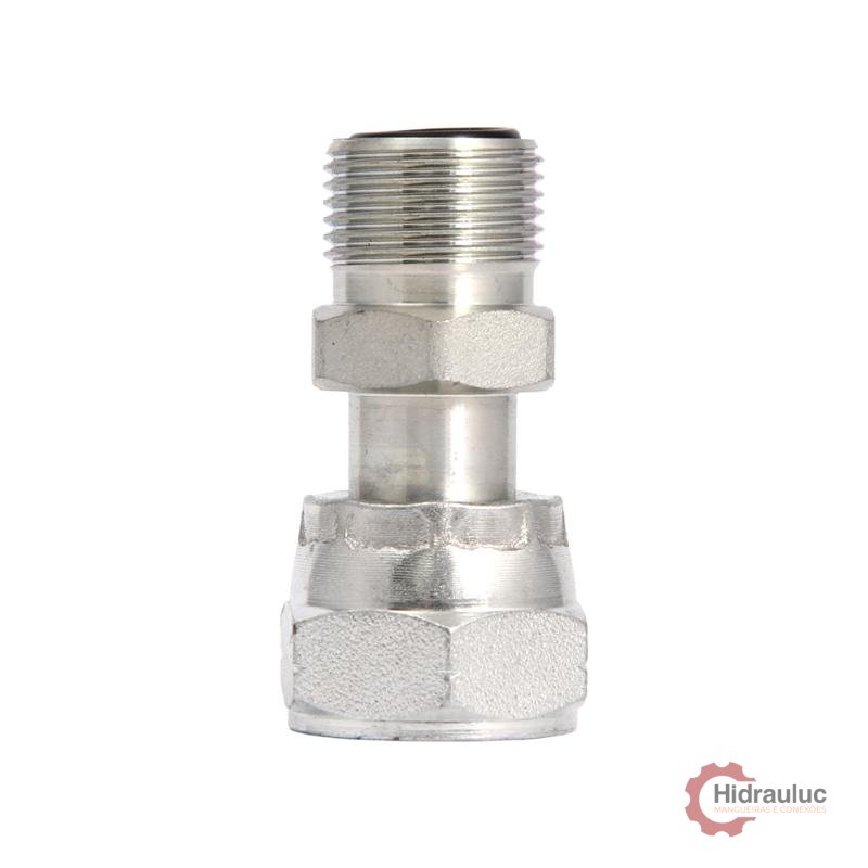 Adaptador M.ORFS X F.ORFS - 9/16-18 X 9/16-18