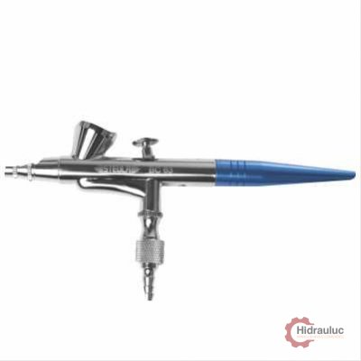 Aerógrafo dupla ação, caneca superior 2 ml – bico 0,3 mm
