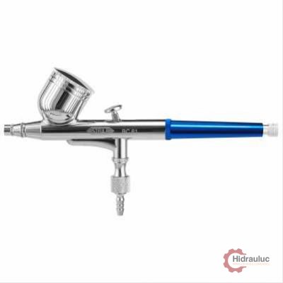 Aerógrafo dupla ação, caneca superior 7 ml – bico 0,2 mm
