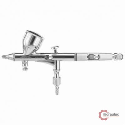 Aerógrafo dupla ação, caneca superior 9 ml - bico 0,3 mm