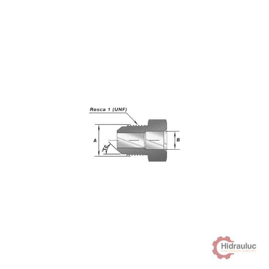 ADAPTADOR SOLDA MACHO JIC - 1.1/16X12X20