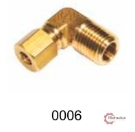 Cotovelo Macho 3/8 x 1/4 NPT