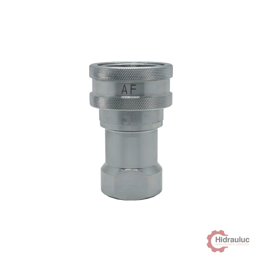 Fêmea Engate Rápido - NPT - ISO A (Cone) - Ø 1.1/2"