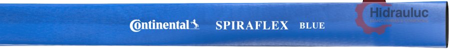 Mangueira Continental Spiraflex 4" azul (Rolo 91 m)