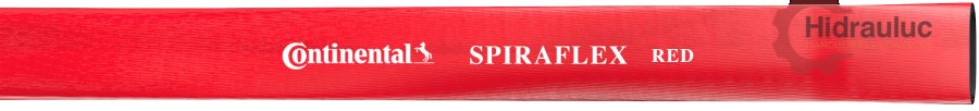 Mangueira Continental Spiraflex 2" vermelha (Rolo 91 m)