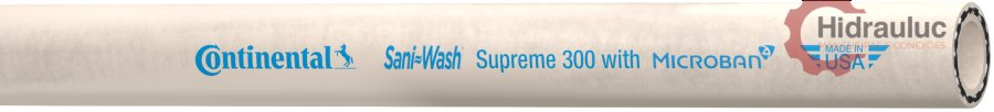 Mangueira Continental Super Sani 300 Wash 1/2" (Rolo 100 m)