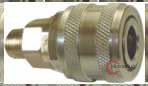 RF > ENGATE ESFERAS PASSAGEM DE AR 1/4" - AÇO NIQUELADO