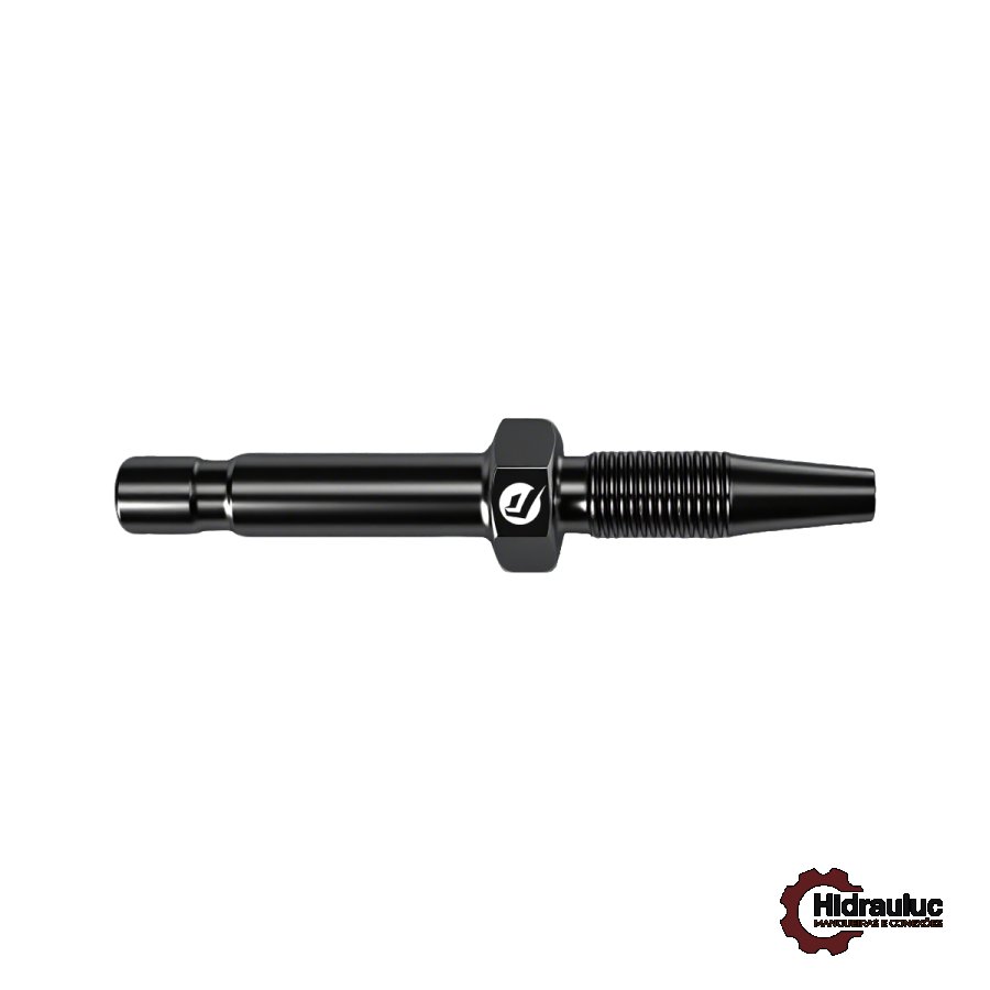 Suporte de Mangueira Longo - 6mm Cromado