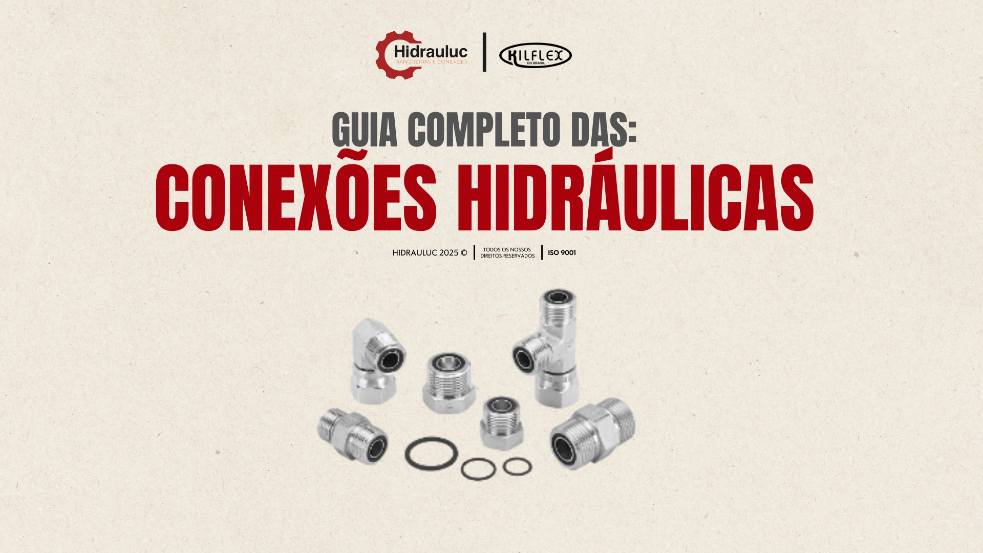 Conexão Hidráulica: O Guia Completo Sobre Tipos, Roscas, Aplicações e Como Escolher